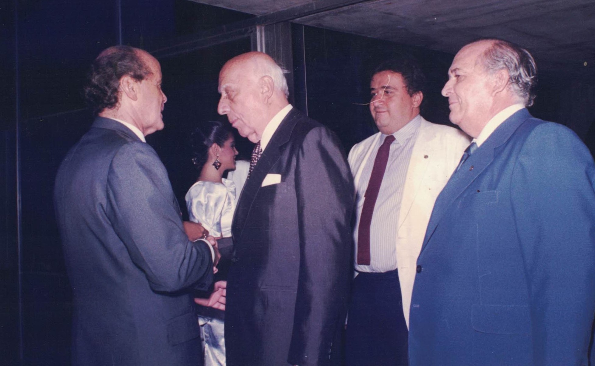 Ulysses Guimarães (Presidente da Assembleia Nacional Constituinte de 1987–1988) e Ivo